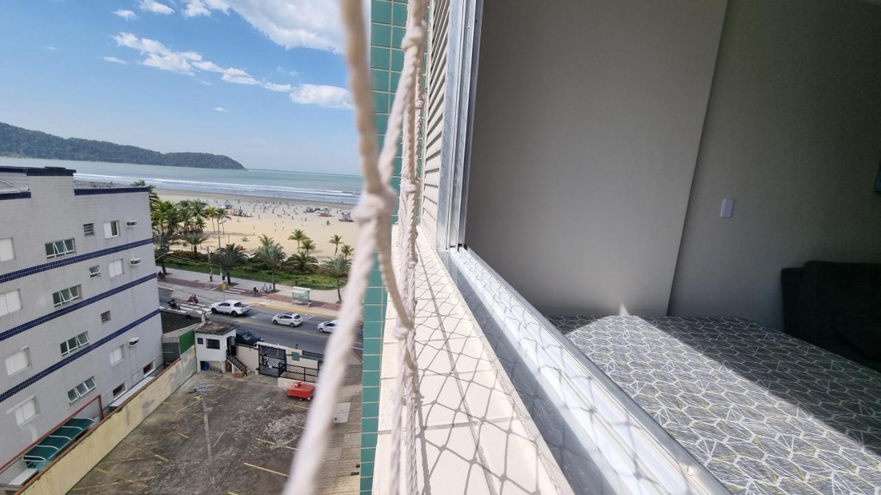 Apartamento Kit Praia Grande Na Guilhermina Frente Mar Appartement Buitenkant foto